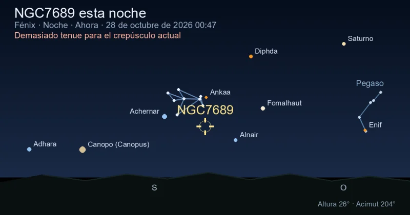 NGC7689 esta noche