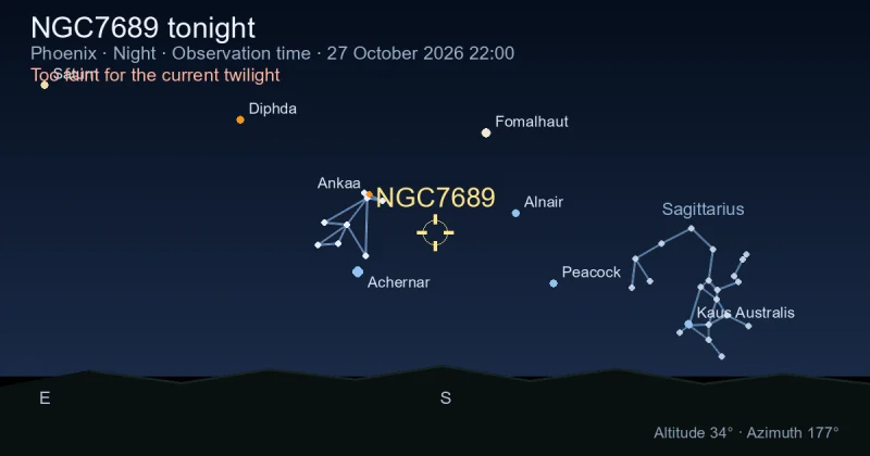 NGC7689 tonight