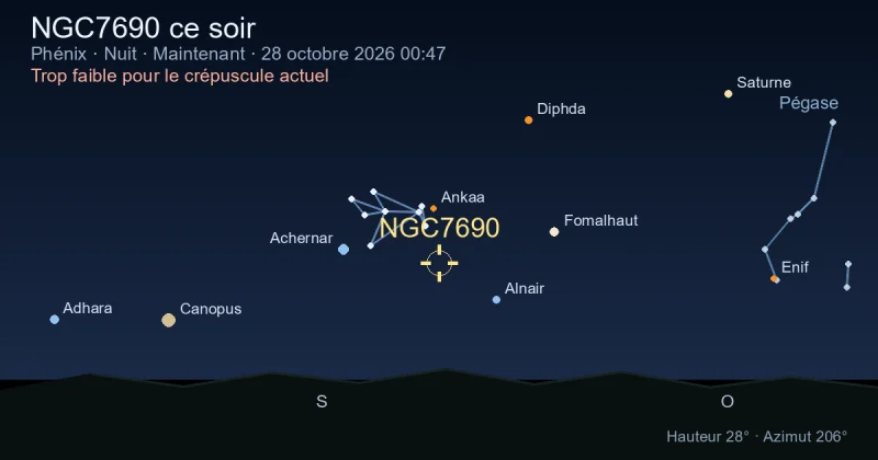 NGC7690 ce soir