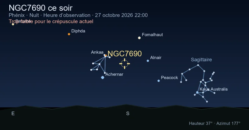 NGC7690 ce soir