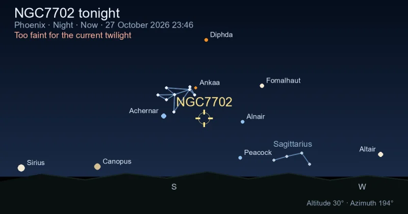 NGC7702 tonight