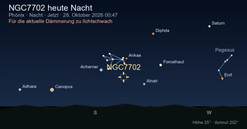 NGC7702 heute Nacht