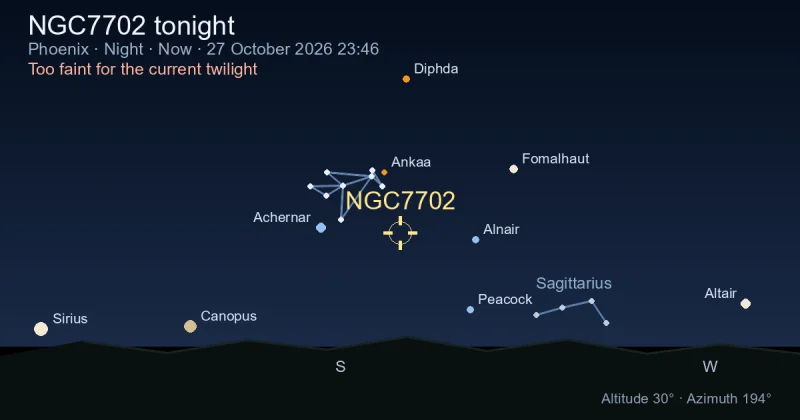 NGC7702 tonight