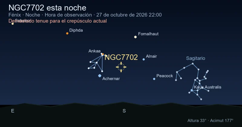 NGC7702 esta noche