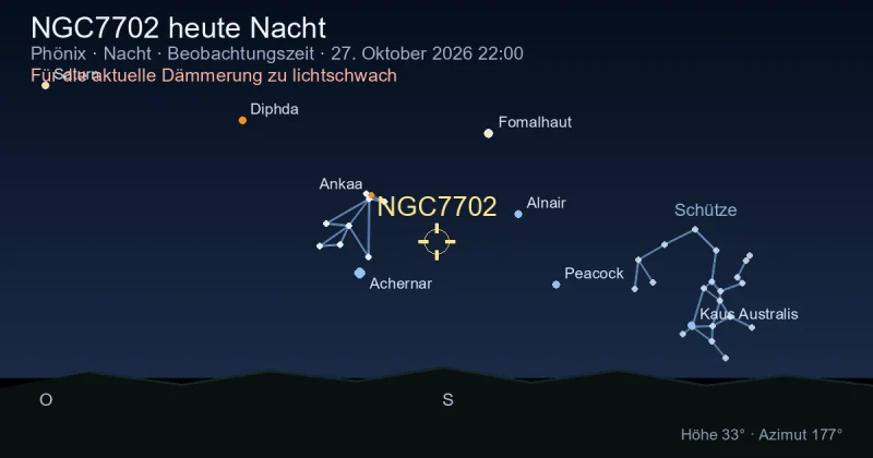 NGC7702 heute Nacht