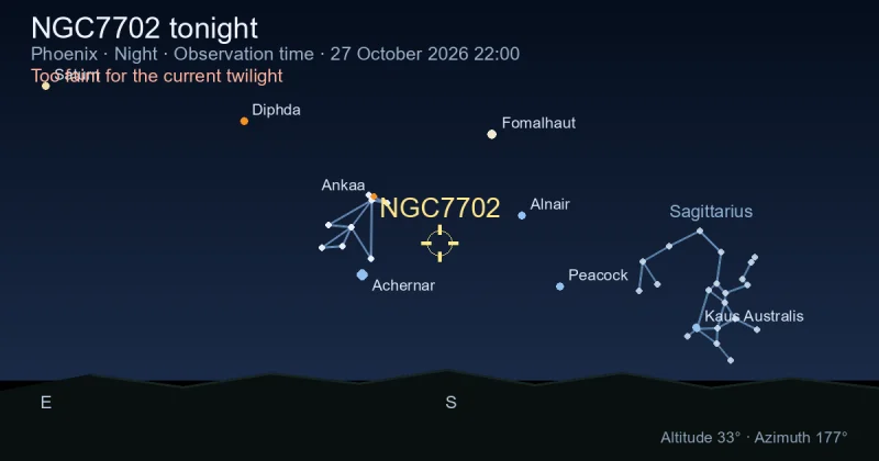 NGC7702 tonight