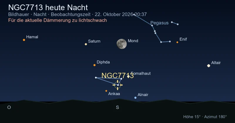NGC7713 heute Nacht