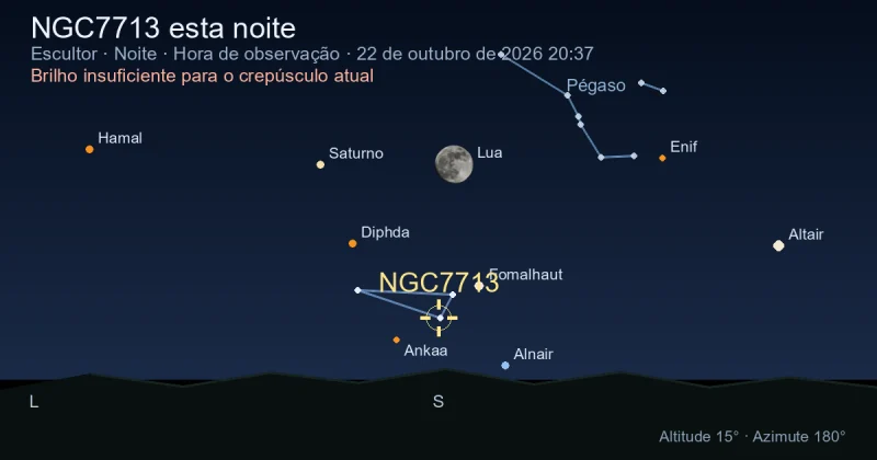 NGC7713 esta noite