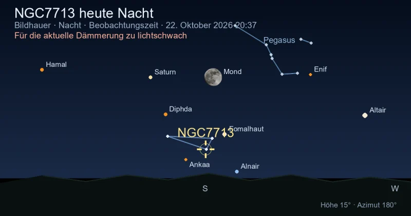 NGC7713 heute Nacht