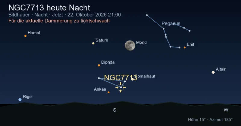 NGC7713 heute Nacht