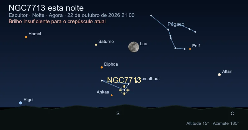 NGC7713 esta noite