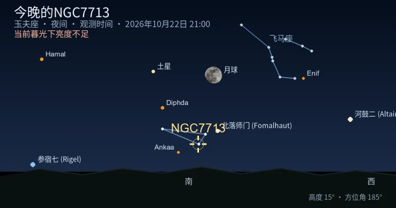 今晚的NGC7713
