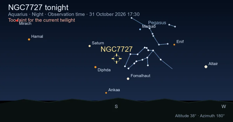 NGC7727 tonight