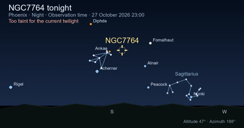 NGC7764 tonight