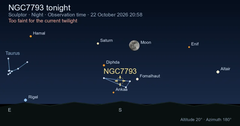NGC7793 tonight