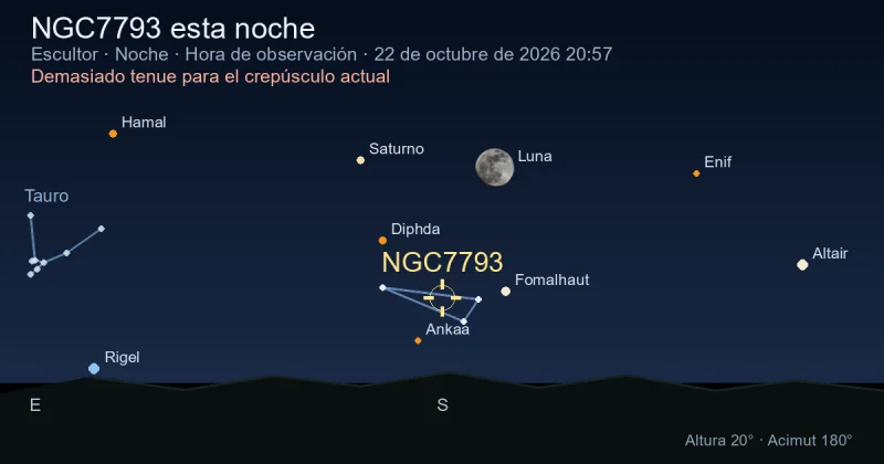 NGC7793 esta noche