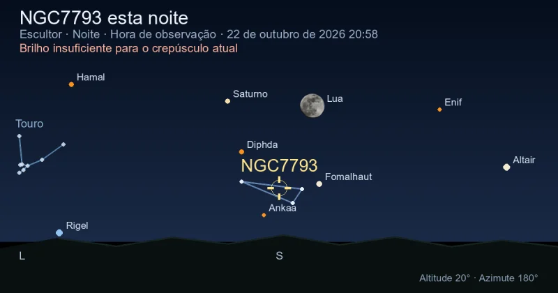 NGC7793 esta noite