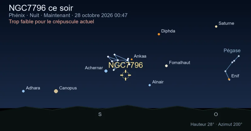 NGC7796 ce soir