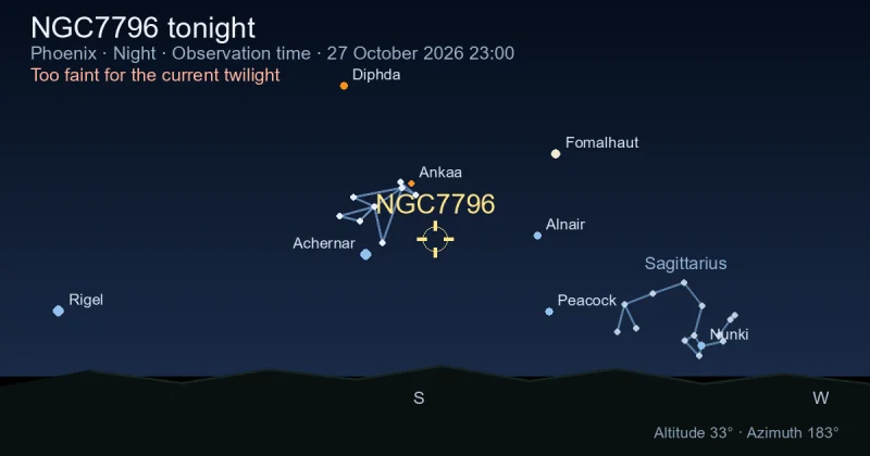 NGC7796 tonight