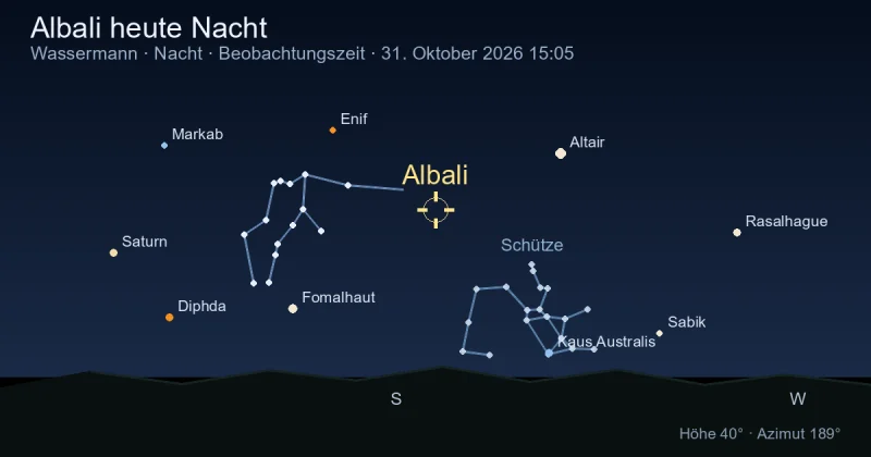 Albali heute Nacht