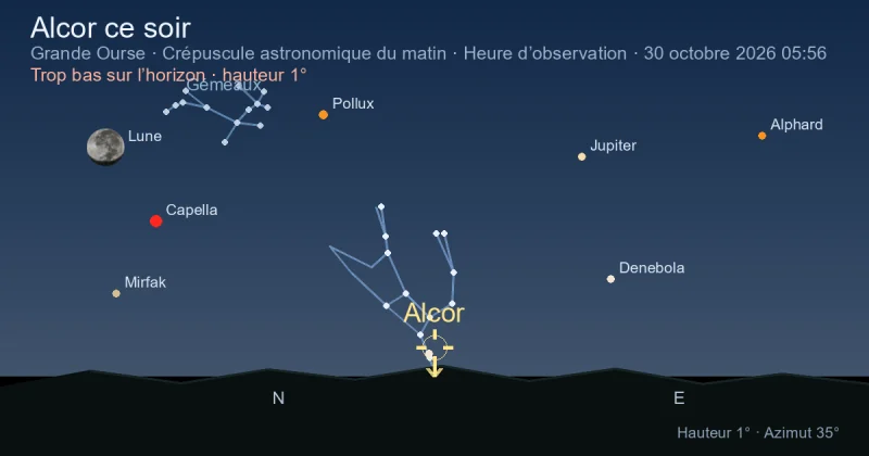 Alcor ce soir