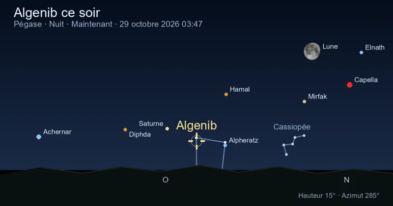Algenib ce soir
