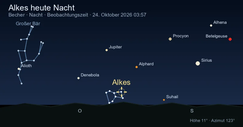 Alkes heute Nacht