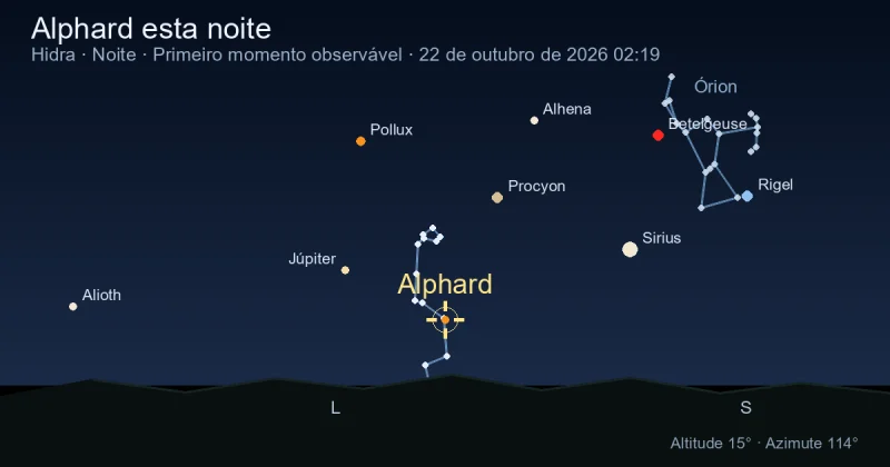 Alphard esta noite
