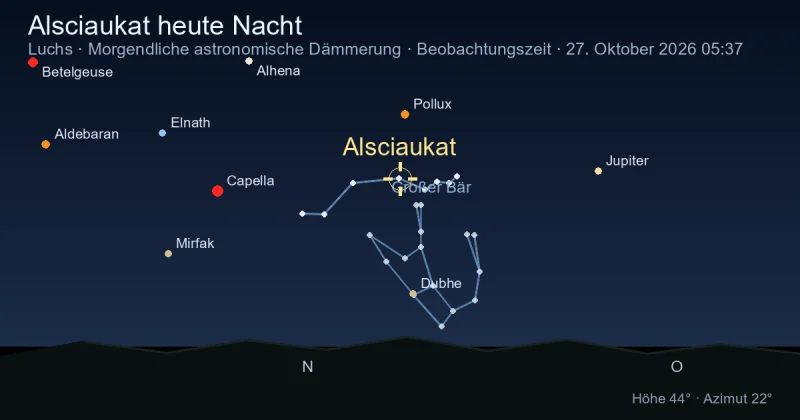 Alsciaukat heute Nacht