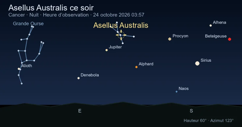 Asellus Australis ce soir