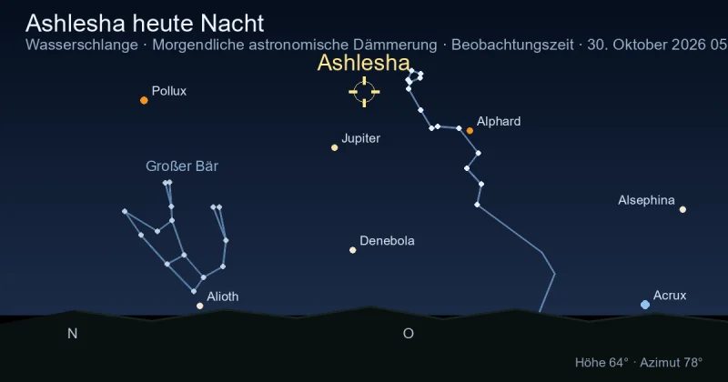 Ashlesha heute Nacht