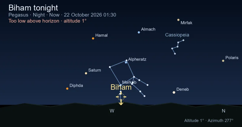 Biham tonight