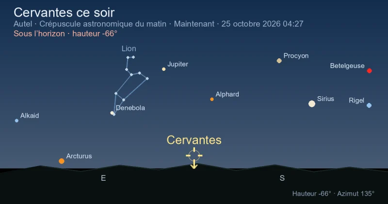 Cervantes ce soir