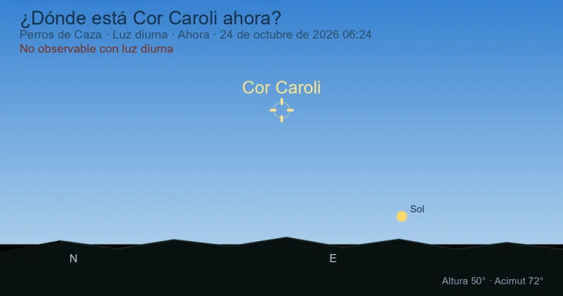 ¿Dónde está Cor Caroli ahora?
