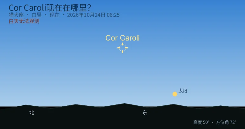 Cor Caroli现在在哪里？