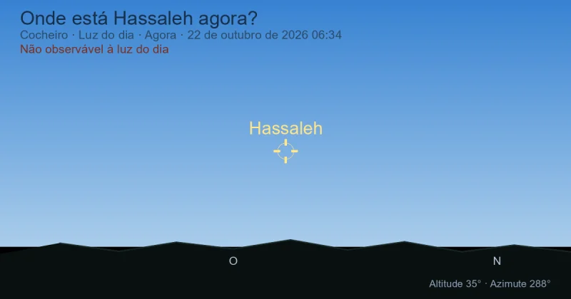 Onde está Hassaleh agora?