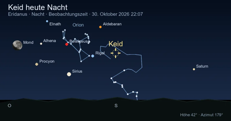 Keid heute Nacht