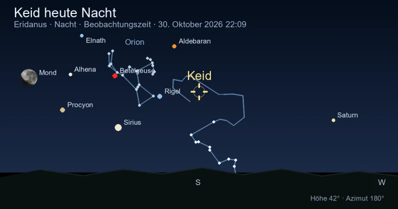 Keid heute Nacht