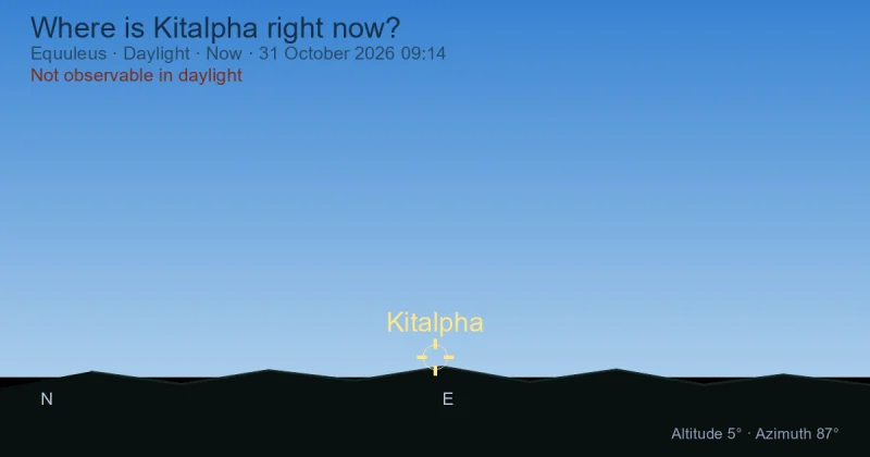 Where is Kitalpha right now?