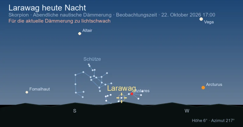 Larawag heute Nacht