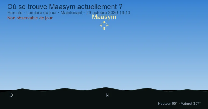 Où se trouve Maasym actuellement ?