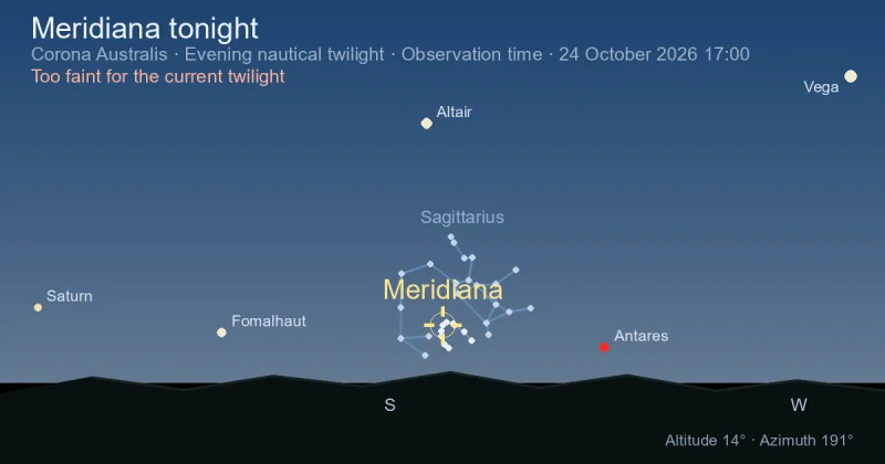 Meridiana tonight