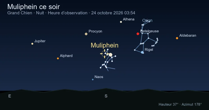 Muliphein ce soir