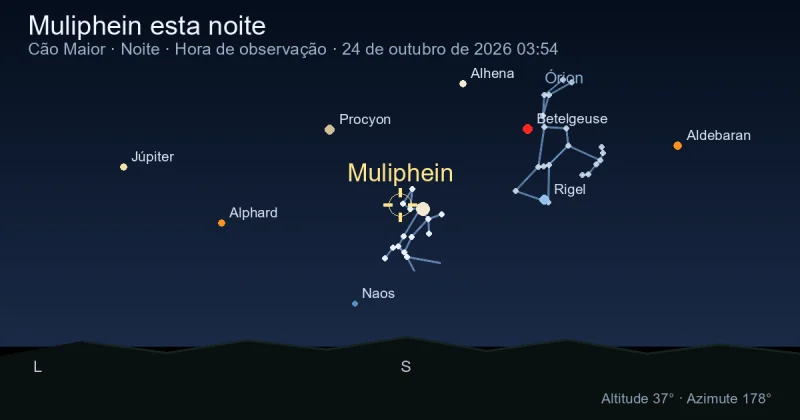 Muliphein esta noite