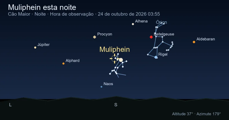 Muliphein esta noite