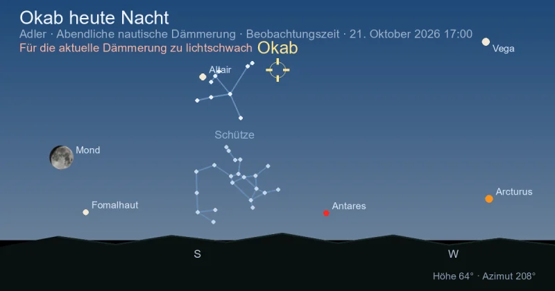 Okab heute Nacht