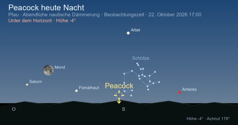 Peacock heute Nacht