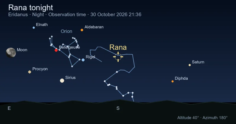 Rana tonight