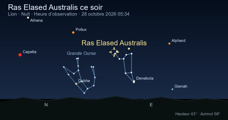 Ras Elased Australis ce soir