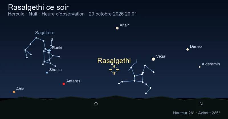 Rasalgethi ce soir